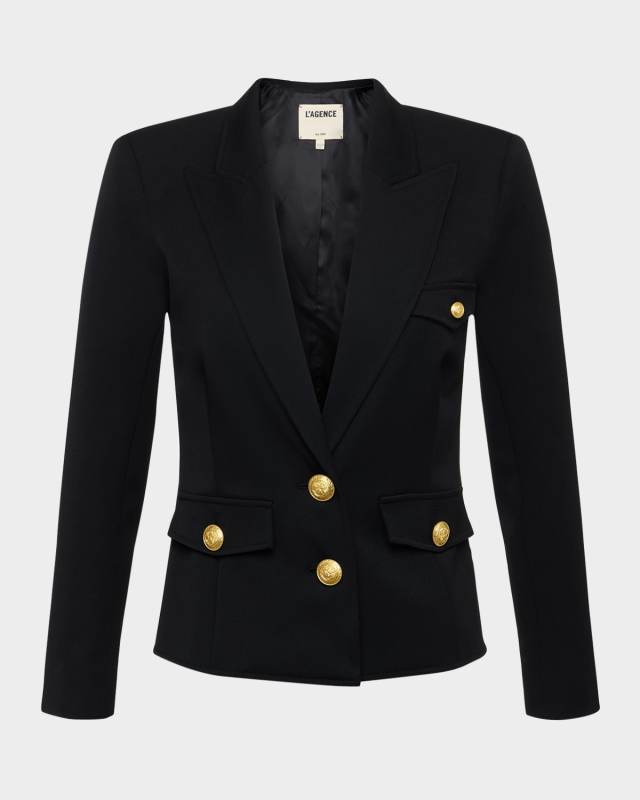Wylla Structured Single-Breasted Blazer